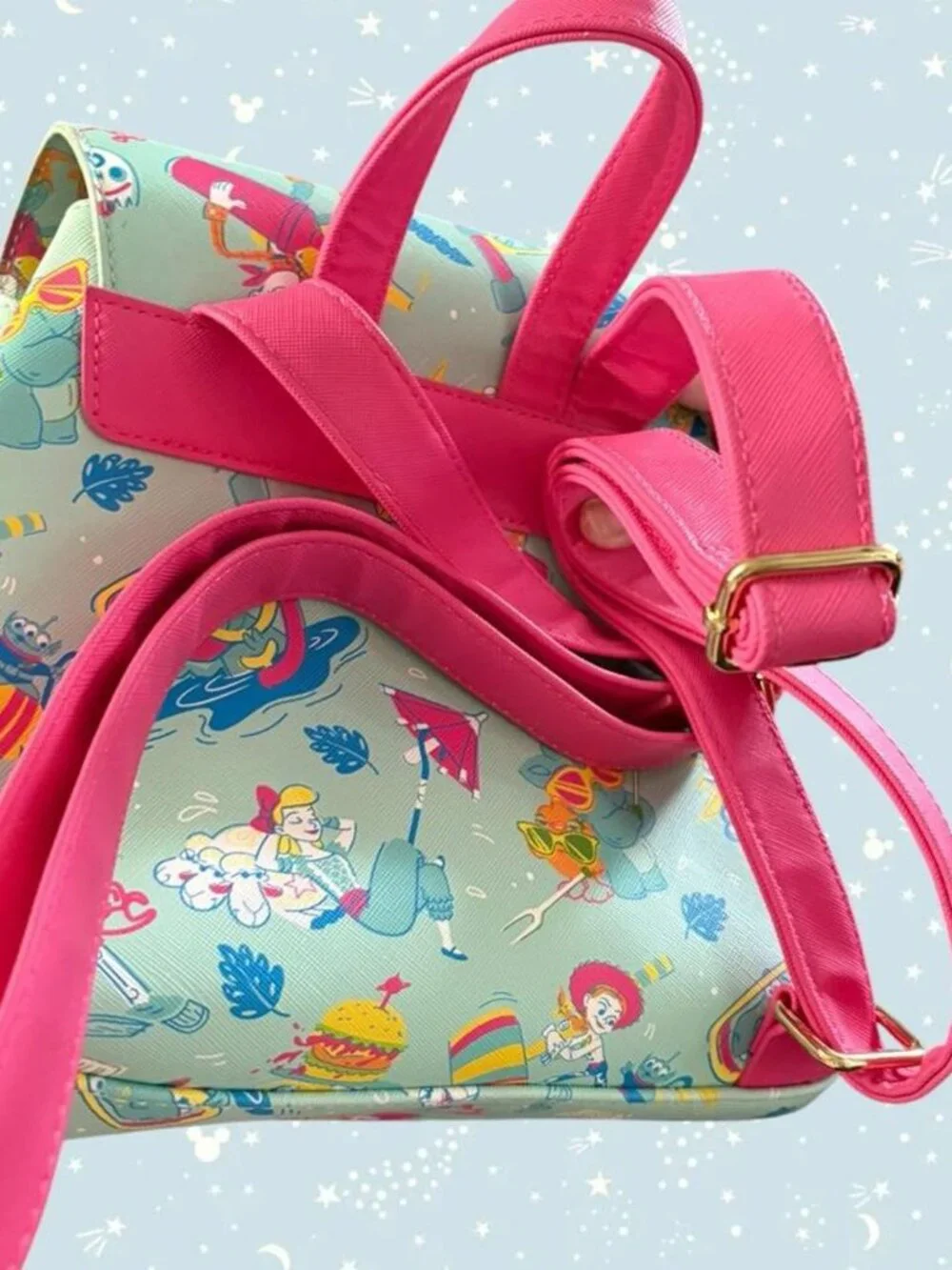 Disney Pixar Toy Story Loungefly Box Style mini backpack
